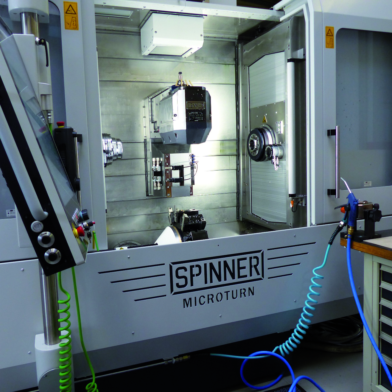 Mit neuem Konzept Werkstückspektrum enorm erweitert Spinner Werkzeugmaschinen GmbH