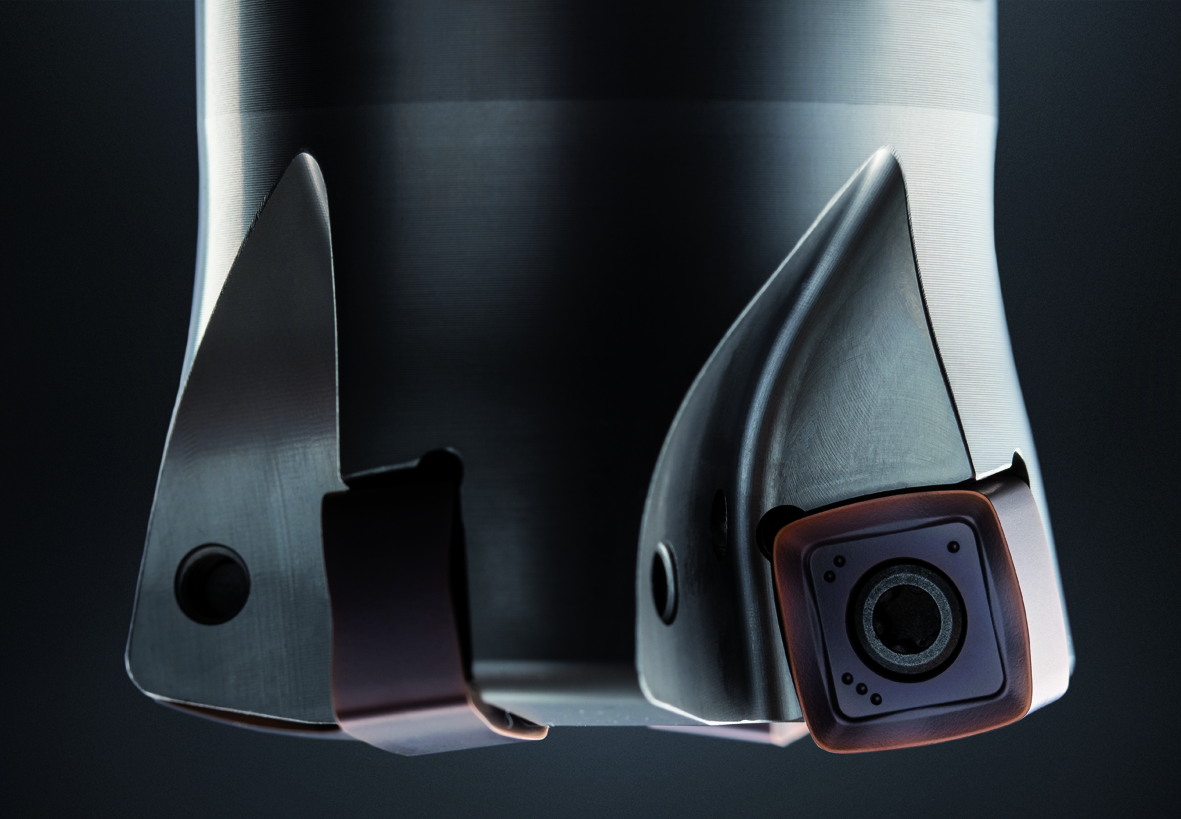 Hohes Spanvolumen durch Hochvorschubfräsen