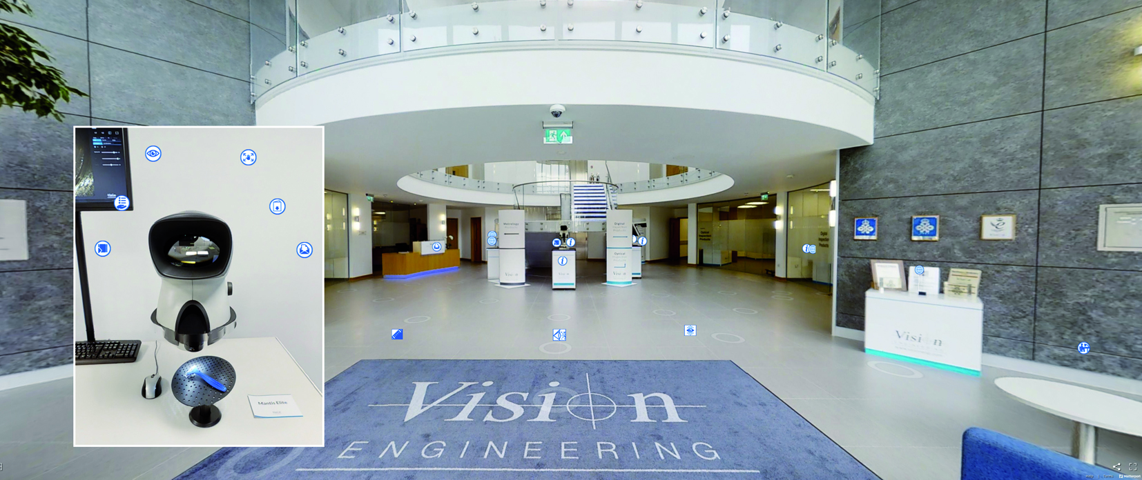 Vision Engineering launcht virtuellen 360° Showroom