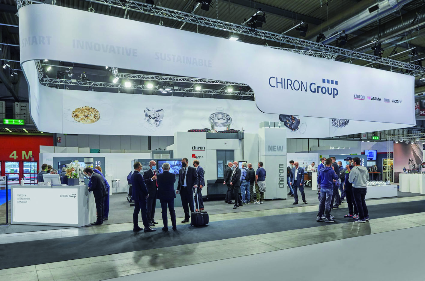 CHIRON Group zeigte auf der EMO 2021 innovative Lösungen für hochproduktive, zukunftsfeste Fertigungsprozesse