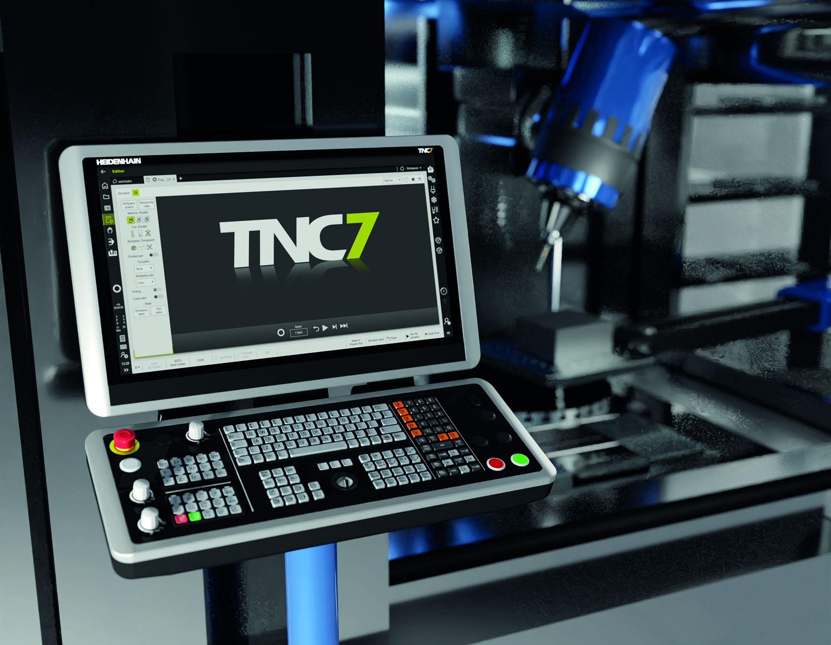 TNC7: die Zukunft der CNC-Steuerung