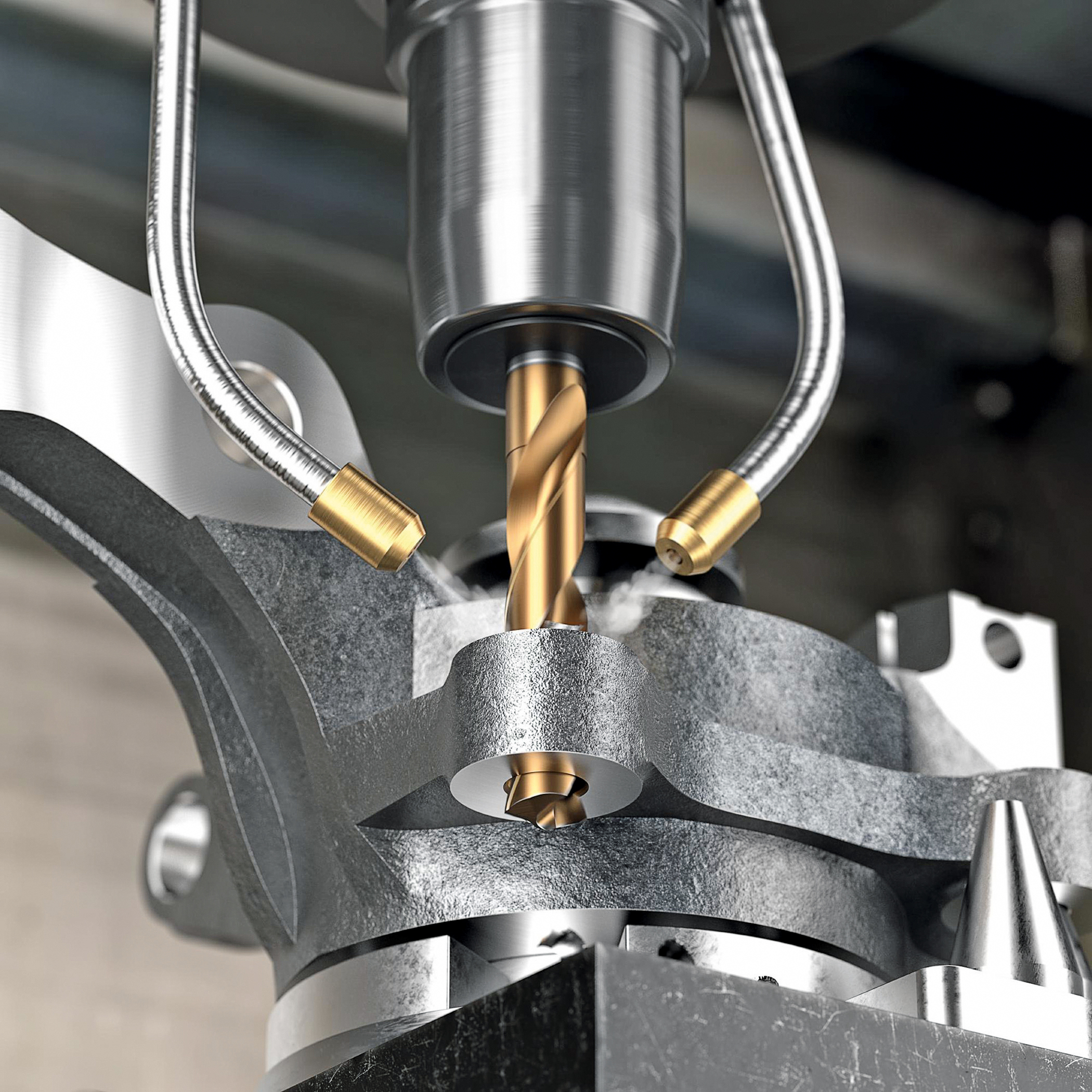 Schnelleres und effizienteres Bohren von Stahl:  CoroDrill® 860 für ISO P-Werkstoffe