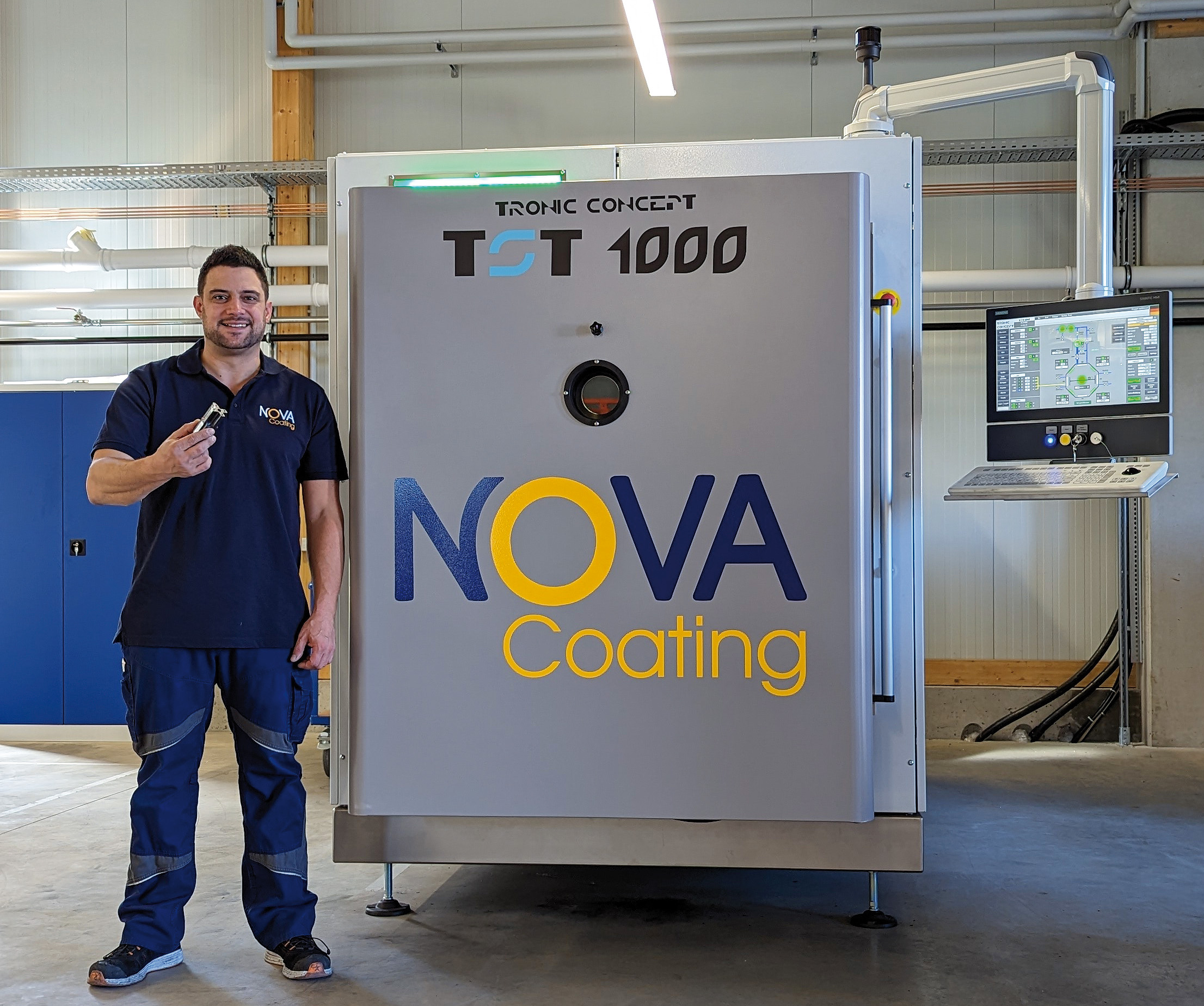 Nova Coating und Tronic Concept erweitern die Grenzen bei der Umformung