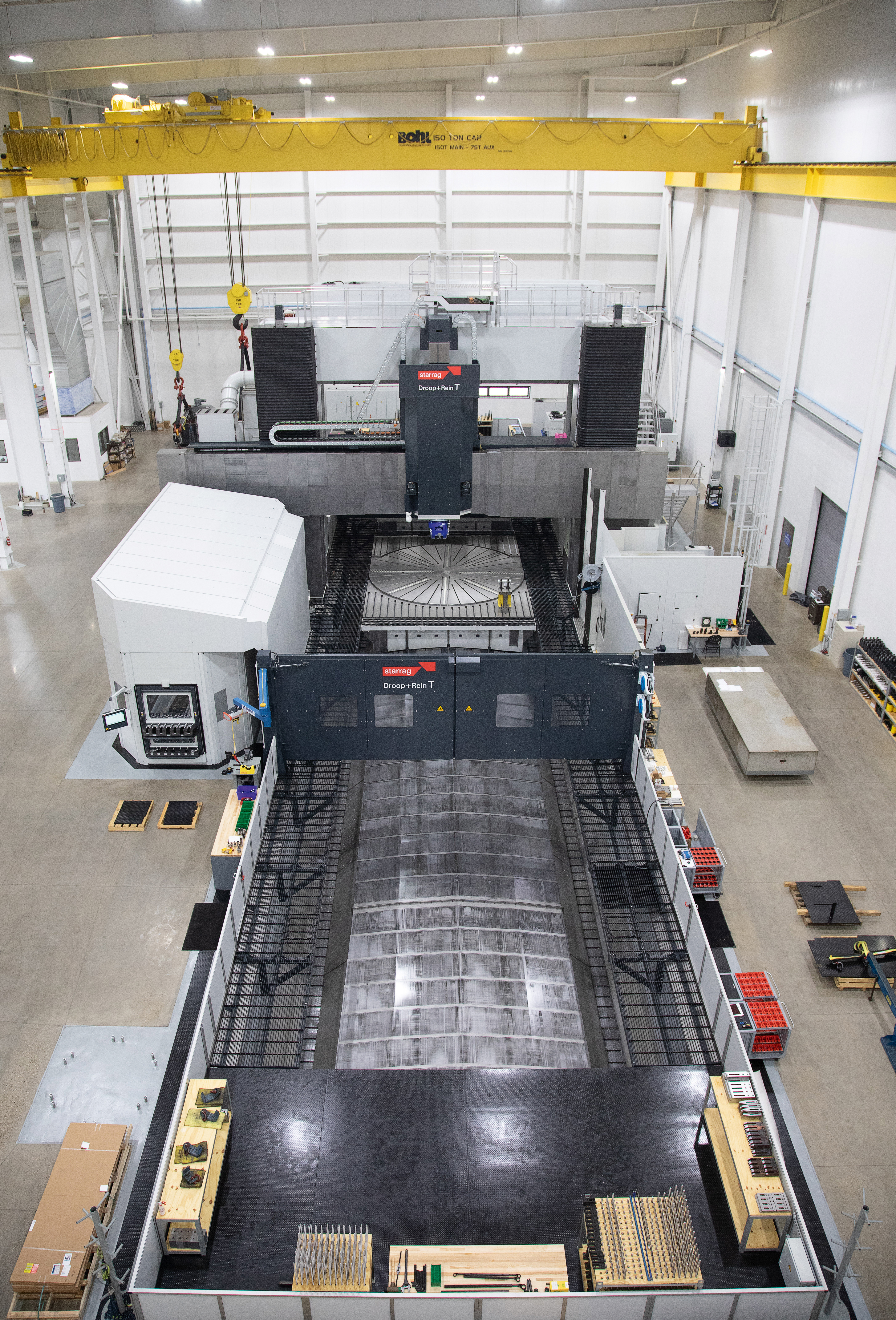 Partnership as a success factor US manufacturer Metalex: Successful launch of the Starrag 6-axis Droop+Rein T gantry machining centre in Cincinnati, OH