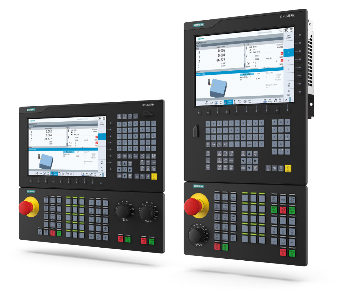 Sinumerik 828D mit neuer Hardware und digitalem Zwilling