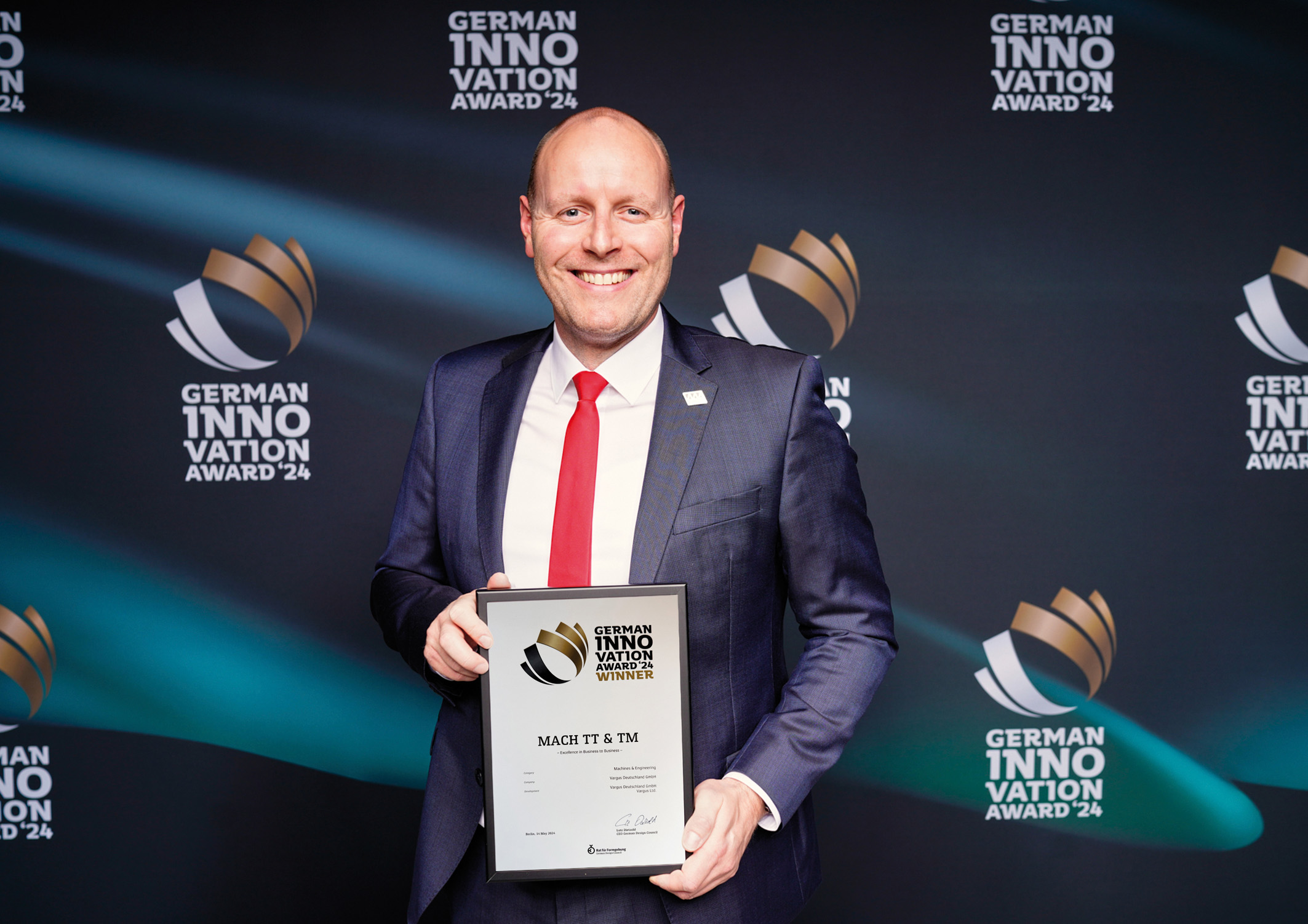 VARGUS gewinnt den German Innovation Award 2024