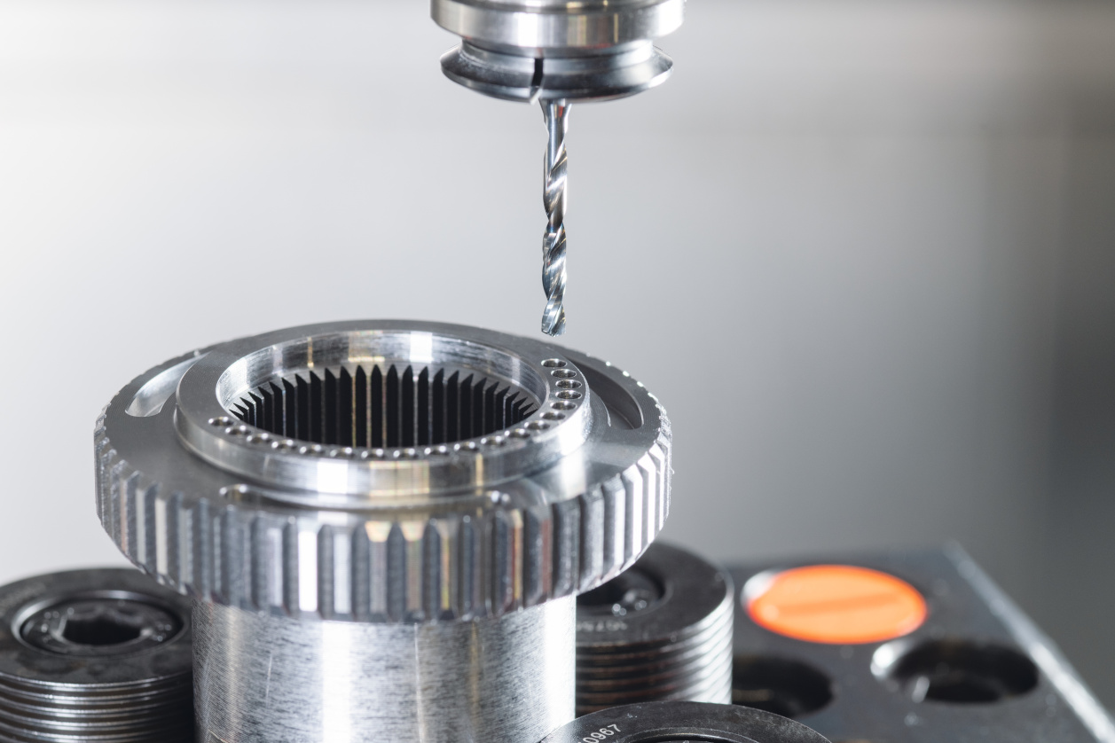 Ab 1 mm Durchmesser bis 8xD tief bohren