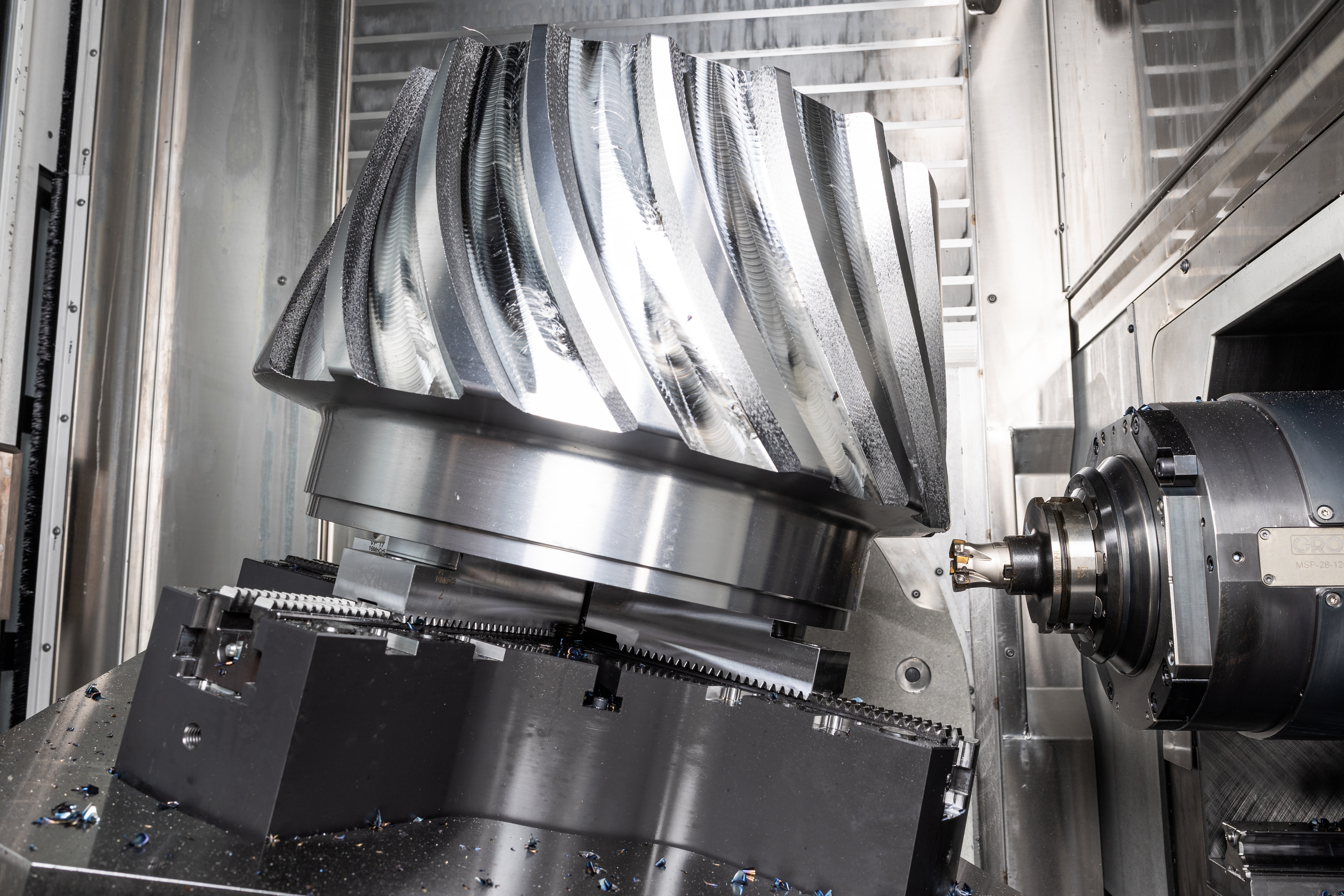 Hohes Zeitspanvolumen für eine hohe Manövrierfähigkeit