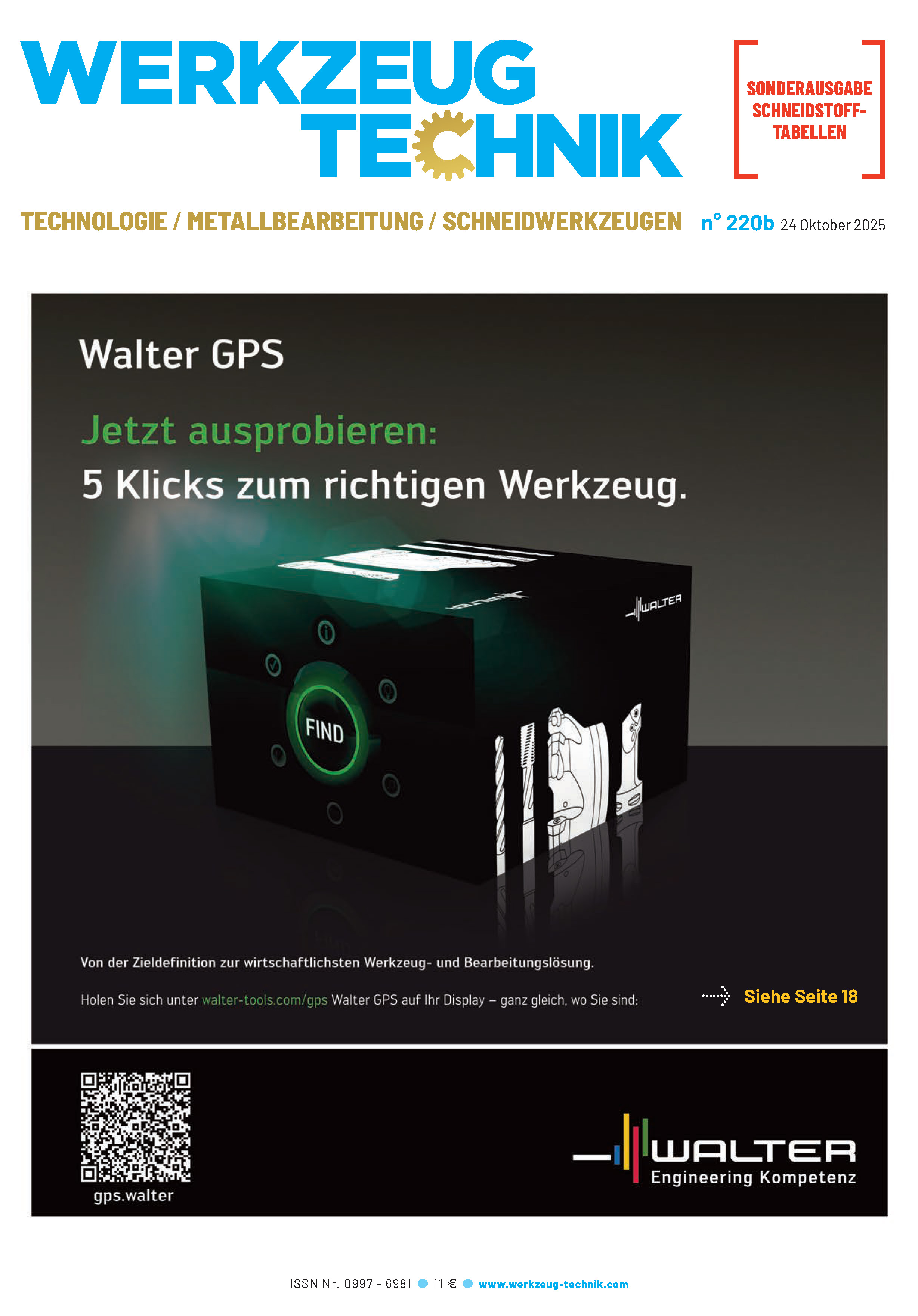 Couverture magazine Machines Production