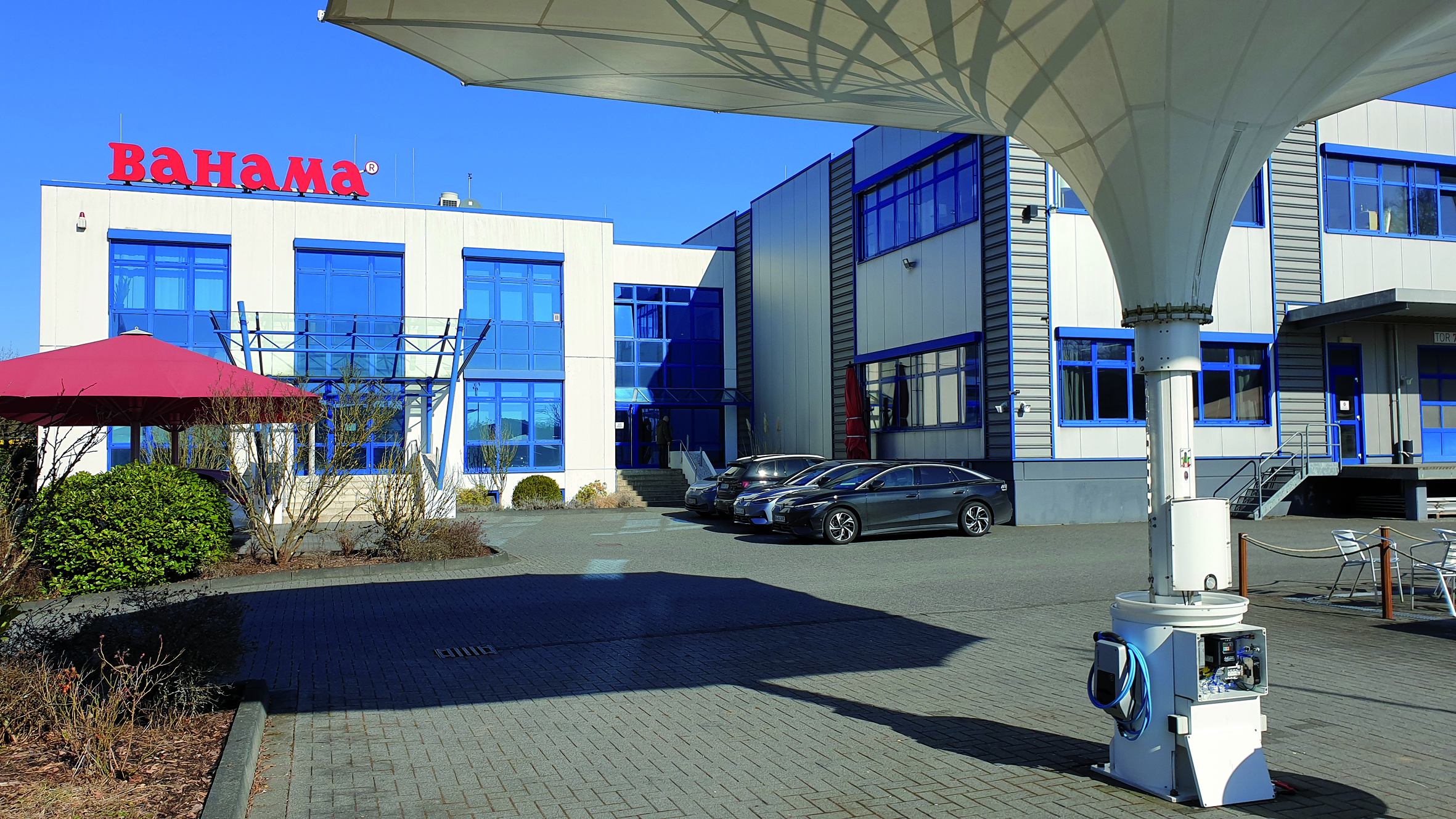 Sonderwerkzeug für besondere Schirme