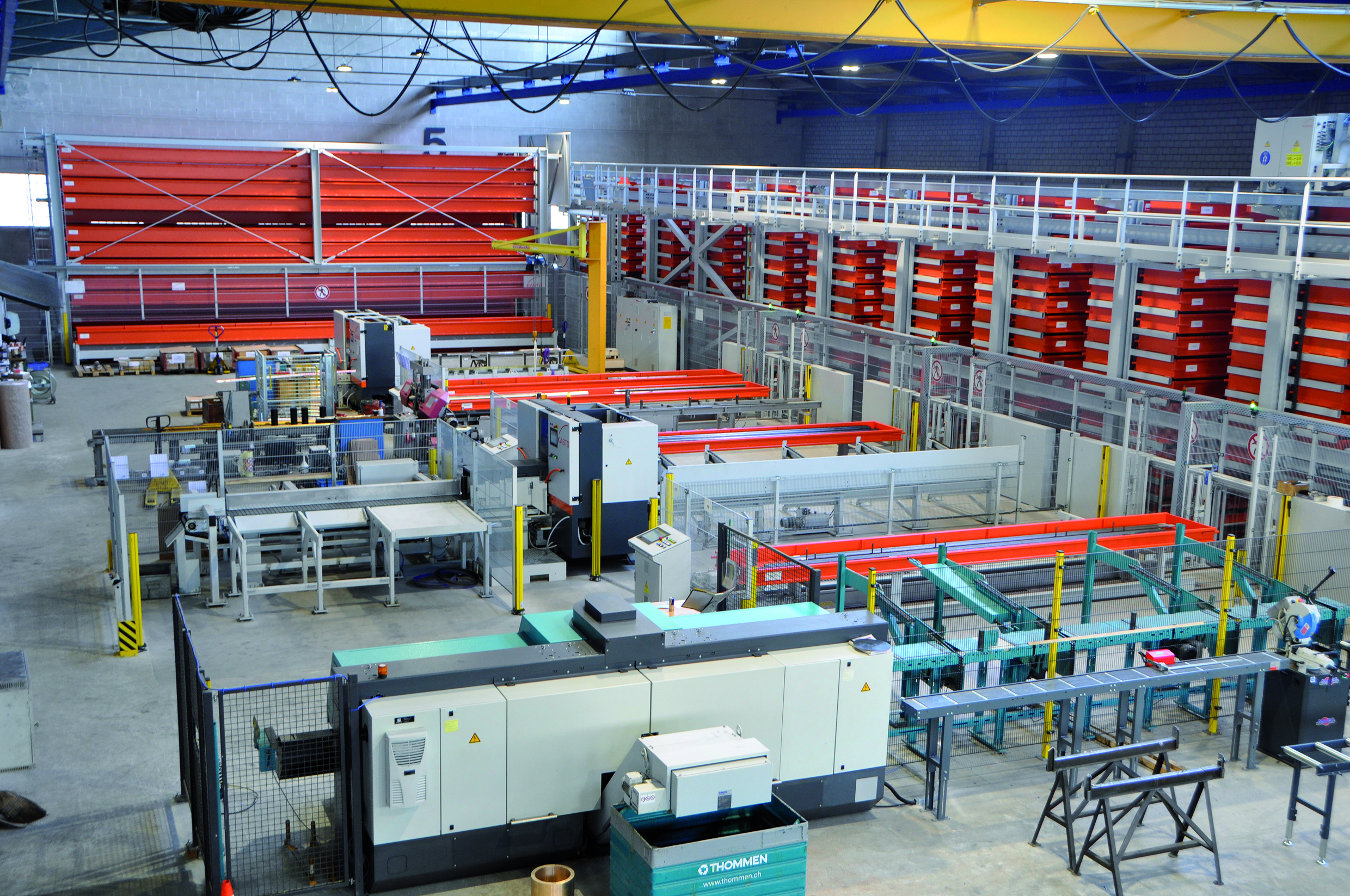 Lagern und Sägen perfekt verzahnt