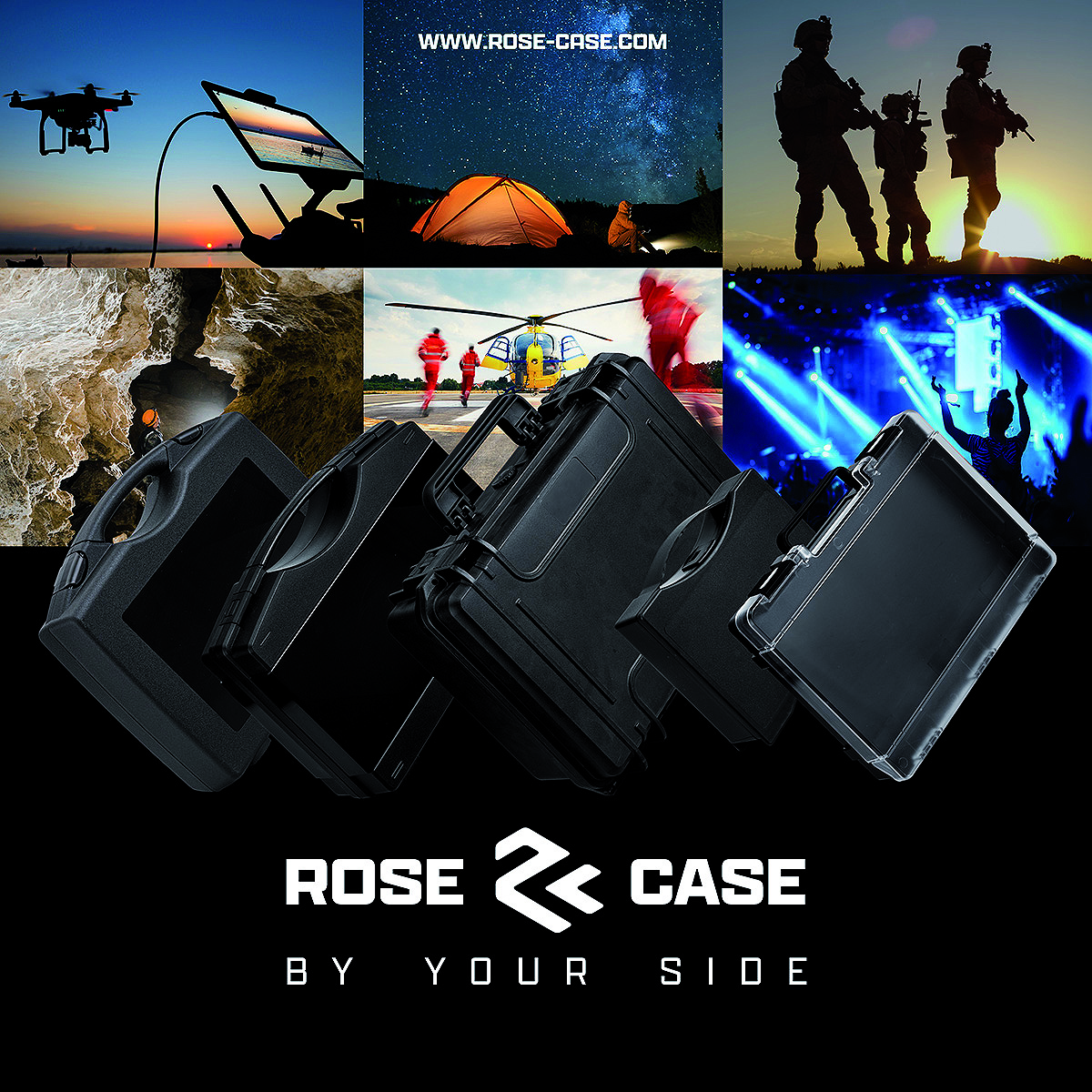 ROSE CASE – Neue Marke für Schutzkofferlösungen gestartet