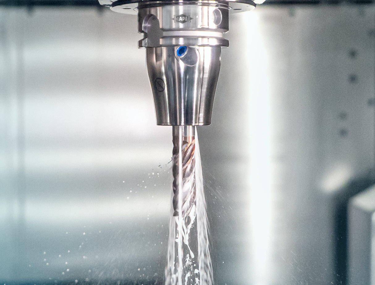 Spannfutter optimiert Kühlmittelzufuhr