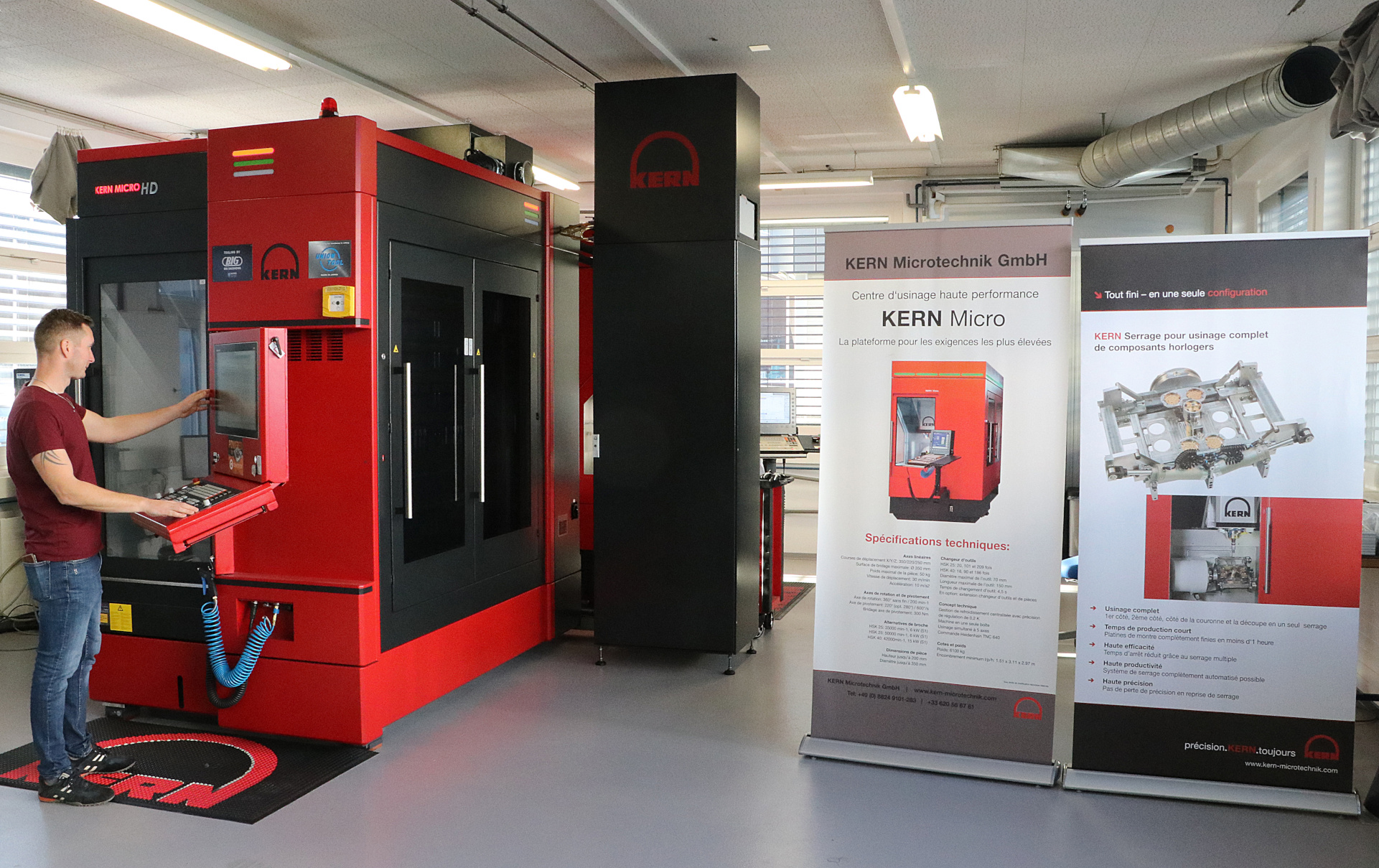 Präzision für Uhrenindustrie